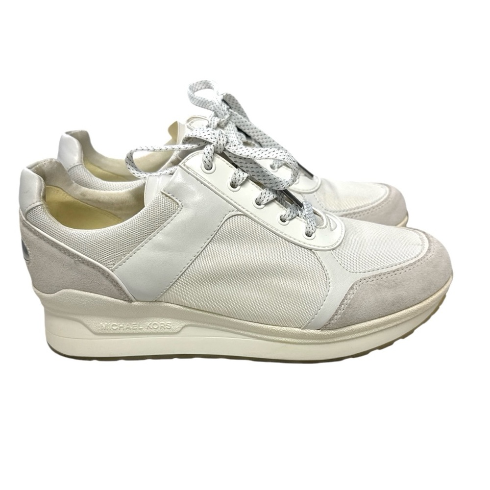 Michael Kors Cream Color Women’s Sneakers Size 8.5M